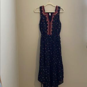 Black Flower Dress